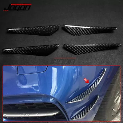 Carbon Fiber Front Bumper Spoiler Cover Trim For Benz A B C E S CLA CLS ML Class • $29.57