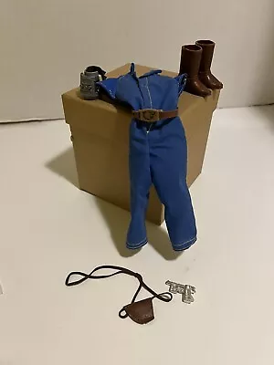 Vintage Mattel Big Jim The  Wolf  P.A.C.K. Double Trouble Commander 9  UNIFORM • $99.99