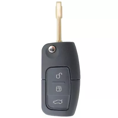 Complete To Suit FORD 3 Button Transponder Remote Flip Car Key Fiesta Xr4 BA ... • $49