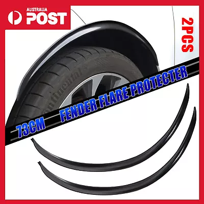 X2 73cm Car Fender Flares Extra Wheel Arches Cover Protector Trim Lips Universal • $18.99