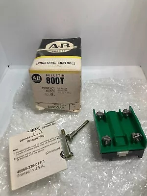 Allen Bradley 800t-xap Sealed Switch 1no/1nc Series E Nib • $64.99