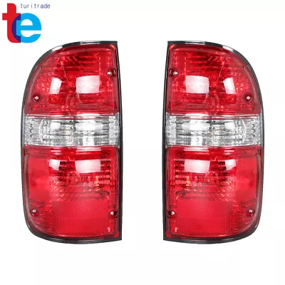 For 2001-2004 Toyota Tacoma Tail Light Brake Lamp Red Clear Rear Left+Right Side • $42.32