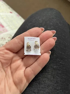New Xuping 18k Earrings • £5
