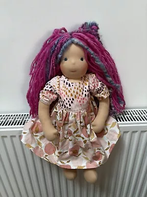 Bamboletta Doll Bamboletta Waldorf Forever Friend Doll Stunning Pink Hair ! • £95