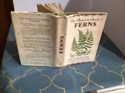 Observers Book Of Ferns 1954 • £24.99