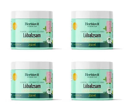 Herbiovit Horse Balm Muscle Pain Relief Skin Care Balm With Comfrey 250ml X 4 • $94.99