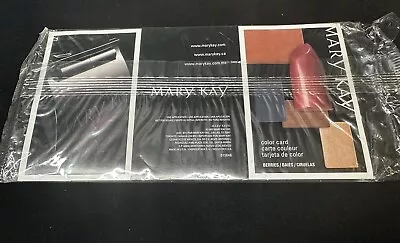 Mary Kay Color Cards Berries Eye Color Cheek Color Creme Lipstick Set 10 SEALED • $16