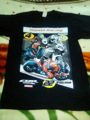 Honda Racing Men's T-Shirt 22 O'Halloran20 Tinmouth4 Linfoot Size Medium • £5.70