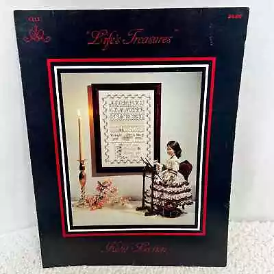 Vintage Life's Treasures Sampler Counted Cross Stitch Chart Count Your Blessings • $5.59