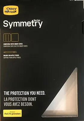 Otterbox Symmetry Series Case For The IPad 10.2 Inch 7th Gen Clear In Retail  • $14.99