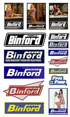 1:25 G Scale Model Binford Tools Tool Time Garage Auto Shop Posters Signs • $11.69