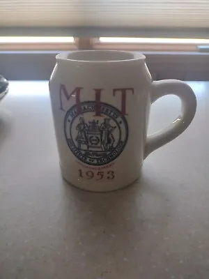 Vintage MIT Massachusetts Institute Of Technology Commencement 1953 Mug • $19.10