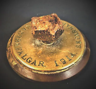 Unique Piece Of Wwi Naval Memorabilia - Shrapnel Fragment From Hms Carmania • £265