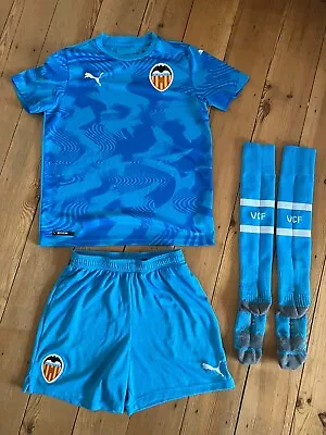 Valencia Third Away Football Shirt/Kit 2019-2020. Boys 13-14 Years • £15