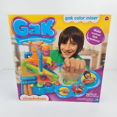 Nickelodeon Gak Color Mixer Complete Set 2012 Viacom International Inc. • $129