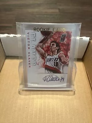 2012-13 Panini Contenders #294 Victor Claver Autographed Rookie Card Rc Portland • $5.99