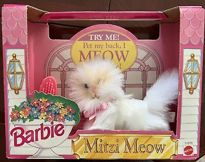 1993 Barbie Mitzi Meow Pet Its Back And It Meows! • $24.99