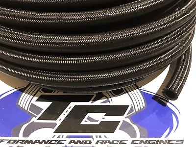 450 Series -10 Nylon Rubber Braided Fuel Line For Fuel Systems V8 Holley Chev • $33