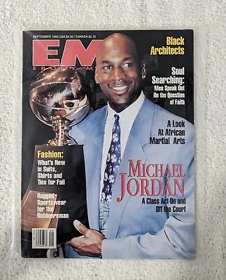 Vintage September 1993 Ebony Magazine Michael Jordan Cover • $19.99