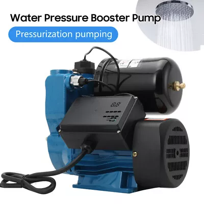 Automatic Shallow Well Pump Self Priming Water Pressure Booster Jet Pump • $103.61