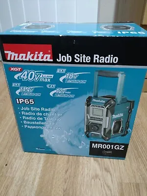 Makita MR001GZ CXT/LXT/XGT AM/FM Job Site Radio Blue RRP £126 • £90