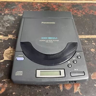 Vintage Panasonic PCMCIA Portable CD-ROM Player KXL-D720 Retro • £129.99