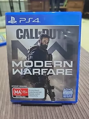 PS4 CALL OF DUTY MODERN WARFARE COD - Sony PlayStation 4 - Fast & Free Postage  • $15.85