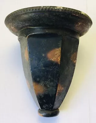Antique Japanned Copper Flashed Ceiling Lamp Cap Hanging Gas Light Chandelier Ca • $29
