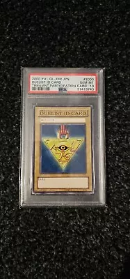 DUELIST ID CARD Official Tournament Yu-Gi-Oh! Yugioh Japanese PSA10 • £115