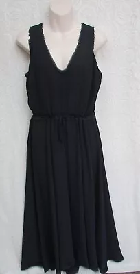 Witchery Size 10 Navy Maxi  Fit & Flare Dress New • $25