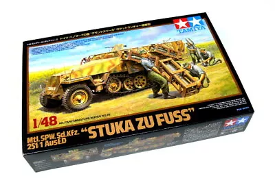 TAMIYA 32566 Military Model 1/48 251/1 Ausf.D STUKA ZU FUSS Scale Hobby • $39.27