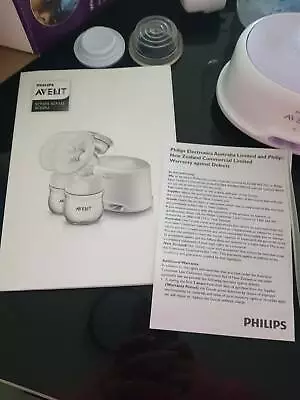 Philips Avent Single Electric Comfort Breast Pump • $90