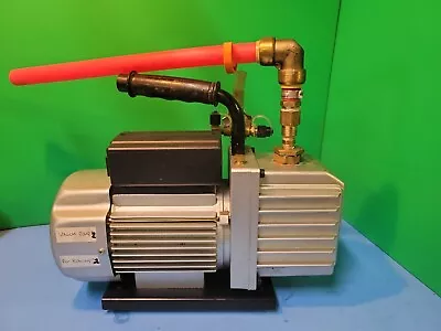 $136 • Buy Mastercool 6 CFM, Two Stage Vacuum Pump 90066-2V-110B ~ Tested Good Working 