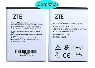 GENUINE Guarantee ZTE Battery Li3816T43P3h604550 For Blade A110 A112 B110 B112 • $19.80