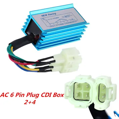 High Performance AC 6 Pin CDI Box For CG 125cc -250cc Quad ATVDirt BikeGo Kart • $17