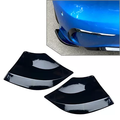 Side Splitters Spoiler Canards Fender For Benz A Class W176 A45 AMG 13-18 Black • £24.56