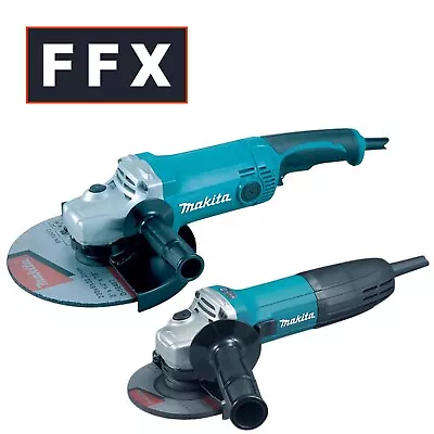 Makita DK0056 230v 230mm GA9050 And 115mm GA4530R Angle Grinder Twin Pack • £148.85