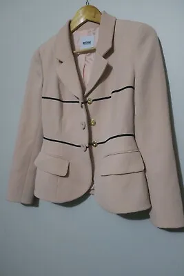 Moschino CHEAPandCHIC Women's Peachy Blazer Jacket Size 6 • $53