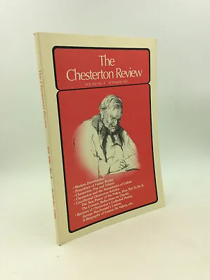 THE CHESTERTON REVIEW Vol. XXI No. 4 (Nov 1995)- Catholic  G.K. Chesterton • $15