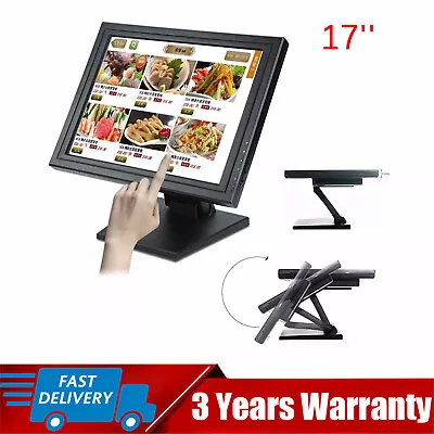 17  Touch Screen LCD Display Monitor LED USB VGA POS Windows7/8/10 Portable • $111.15