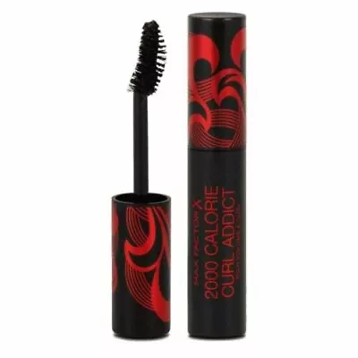 Max Factor 2000 Calorie Curl Addict Volumising Mascara - Black Brown • £4.99