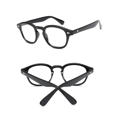 Stylish Retro Vintage Johnny Depp Fashion Men Glasses Clear Lens Glasses Frame • $7.64