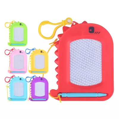 Mini Magnetic Drawing Boards Bag Keychain Erasable Doodle Sketch Writing Pad  Ni • £3.12
