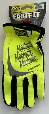 Mechanix Wear Hi-Viz FAST FIT XL SFF-91-011 Mechanic Work Gloves Neon Green • $17.99