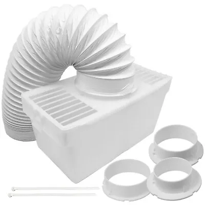 Tumble Dryer Vent Kit For AEG ELECTROLUX ZANUSSI Venting Hose + 3 Adaptors 1.2m • £11.99