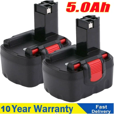 £26.89 • Buy 1-2X For Bosch 14.4V Battery 5AH BAT140 BAT038 BAT040 2607335533 PSR1440 Ni-MH