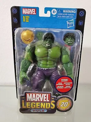 Marvel Legends 20th Anniversary Hulk 6 Inch Figure With Floor Blast Atachment  • $59.99