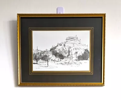 Edinburgh Castle  Scottish Framed Art Print Scotland • £14.95