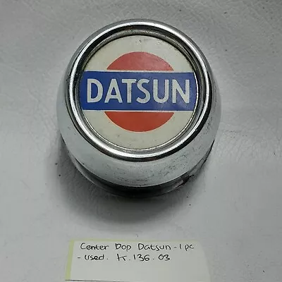 Vintage Datsun OEM Wheel Center Cap Metal Alloy 2.25”  - Used Original • $25