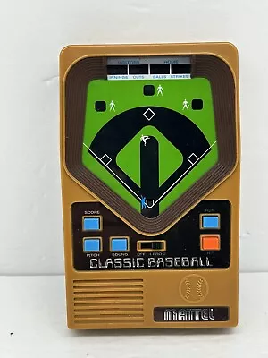 Classic Baseball 2001 Mattel Handheld Electronic Game (WORKS GREAT) • $14.99